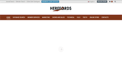 Desktop Screenshot of herefordsaustralia.com.au
